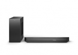 Hangszóró, vezeték nélküli mélynyomóval, PHILIPS "TAB7807", fekete
